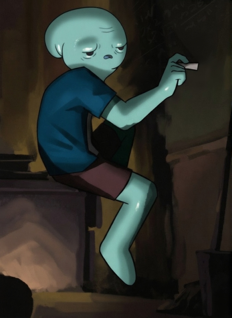 Brad pointing like a god